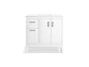 Kohler Seer 36" bathroom vanity cabinet with sink and quartz top