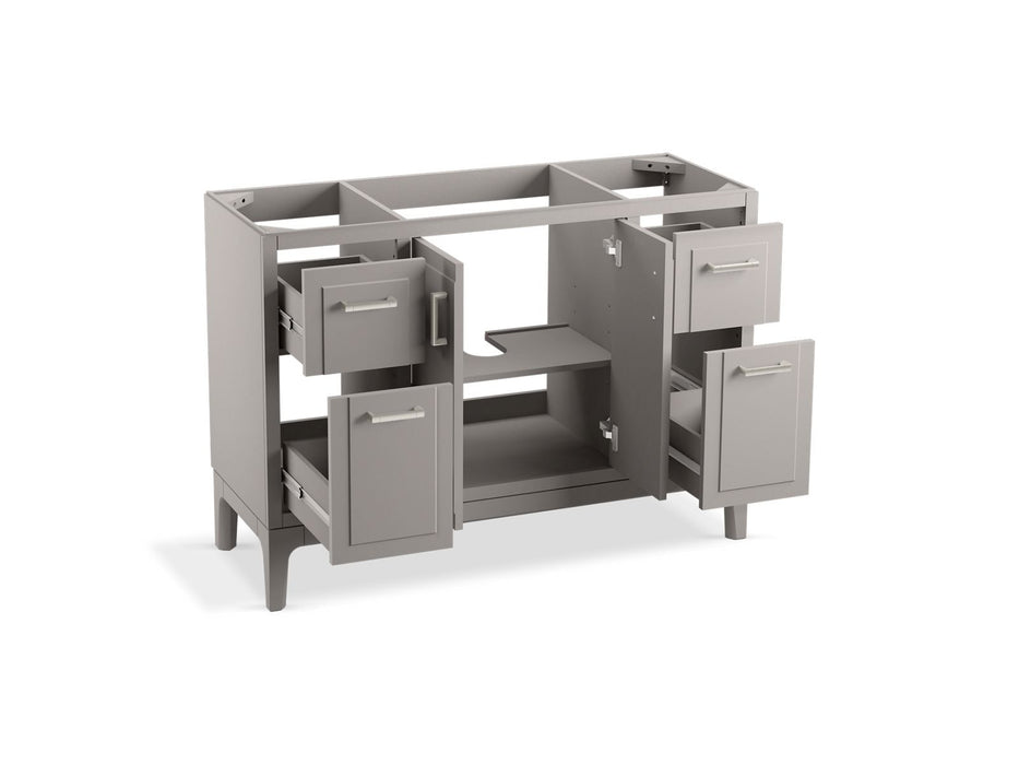 Kohler Seer 48" bathroom vanity cabinet with sink and quartz top