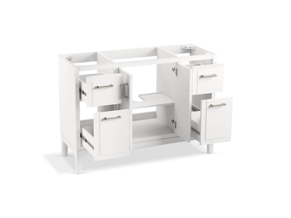 Kohler Seer 48" bathroom vanity cabinet with sink and quartz top
