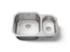 KOHLER K-3355 Undertone 30-3/4" undermount double-bowl kitchen sink
