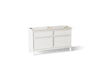 Kohler Artifacts 60" bathroom vanity cabinet