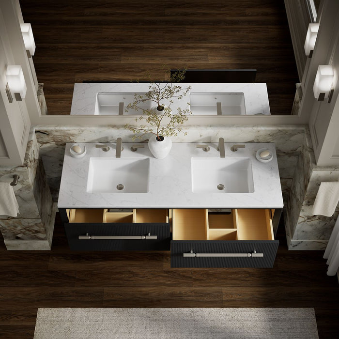 KOHLER KOHLER K-33563 Enivo 60" wall-hung bathroom vanity cabinet