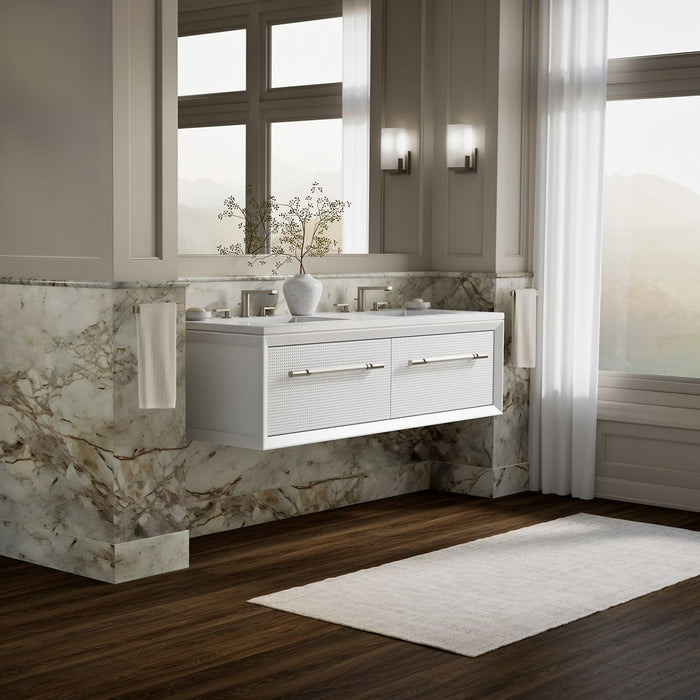 KOHLER KOHLER K-33563 Enivo 60" wall-hung bathroom vanity cabinet