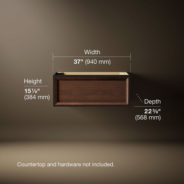 Kohler Lodern 36" wall-hung bathroom vanity cabinet