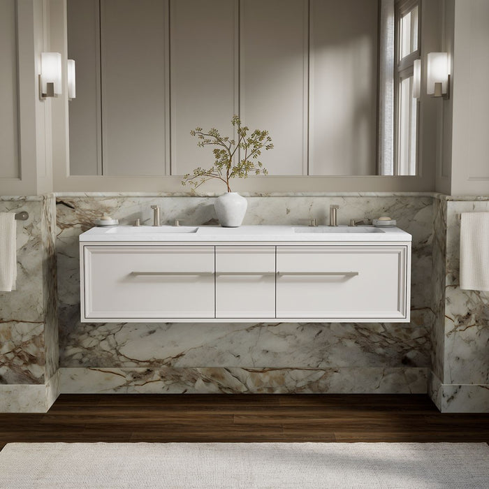 Kohler Lodern 60" wall-hung bathroom vanity cabinet