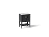 Kohler Winnow 24" bathroom vanity cabinet with sink and quartz top