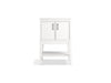 Kohler Winnow 24" bathroom vanity cabinet with sink and quartz top