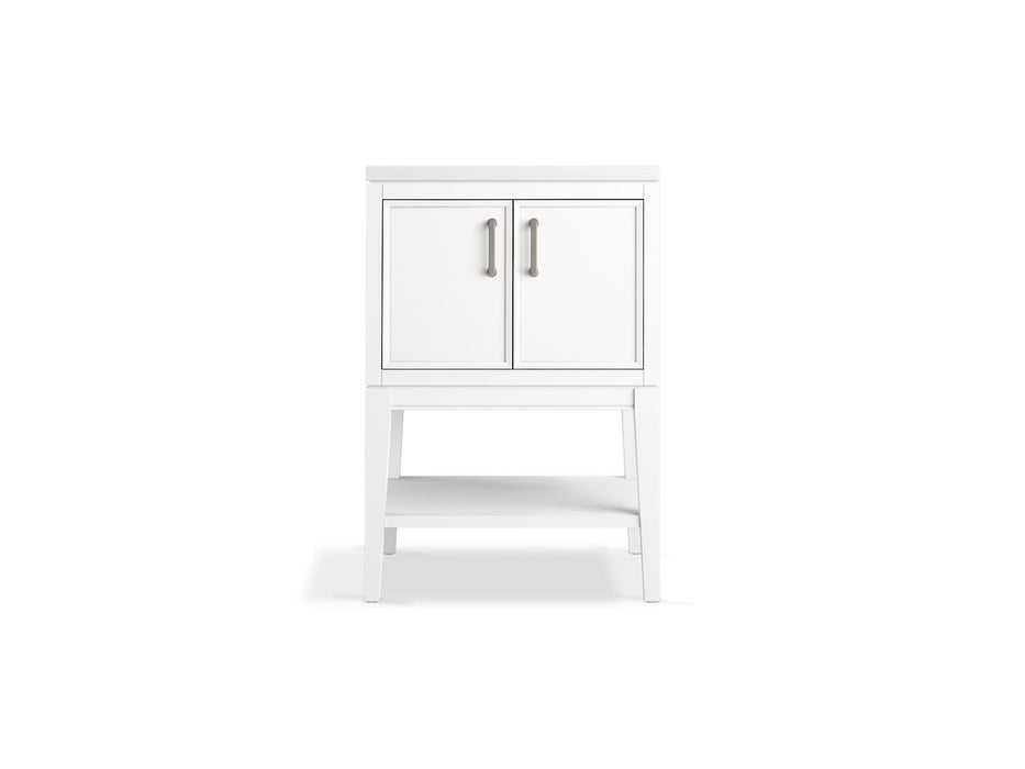 Kohler Winnow 24" bathroom vanity cabinet with sink and quartz top