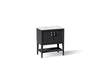 Kohler Winnow 30" bathroom vanity cabinet with sink and quartz top