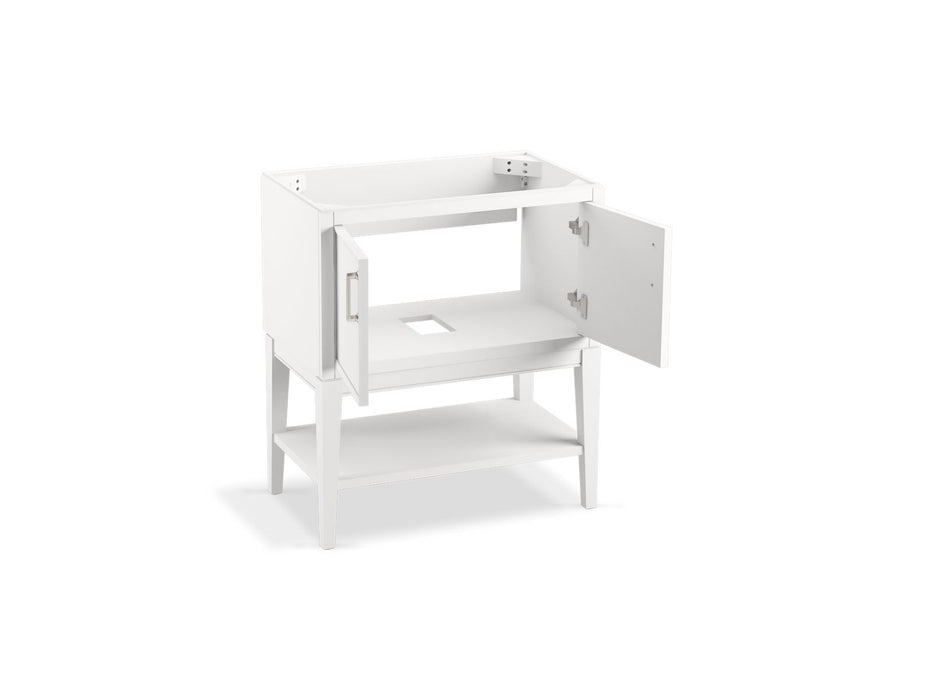 Kohler Winnow 30" bathroom vanity cabinet with sink and quartz top