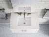 Kohler Winnow 30" bathroom vanity cabinet with sink and quartz top