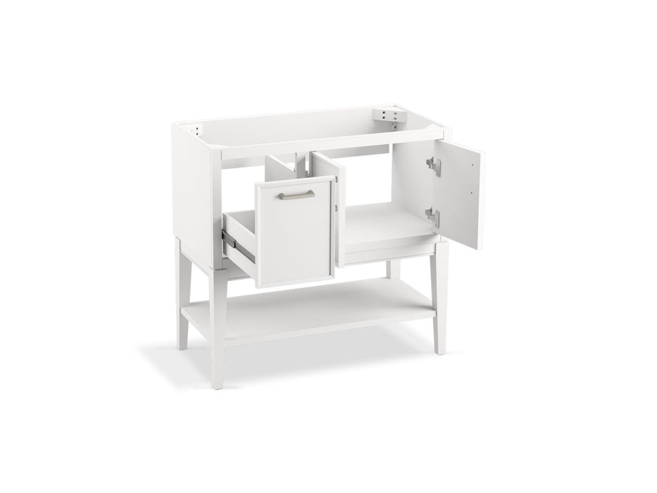 Kohler Winnow 36" bathroom vanity cabinet with sink and quartz top