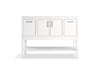 KOHLER KOHLER K-33580-ASB Winnow 48" bathroom vanity cabinet with sink and quartz top