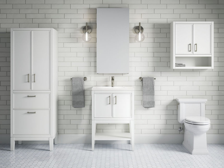 KOHLER K-33582-ASB Winnow 24" x 70" linen tower