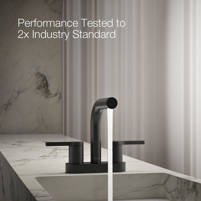 Kohler Elate Centerset bathroom sink faucet, 0.5 gpm