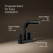 Kohler Elate Centerset bathroom sink faucet, 0.5 gpm