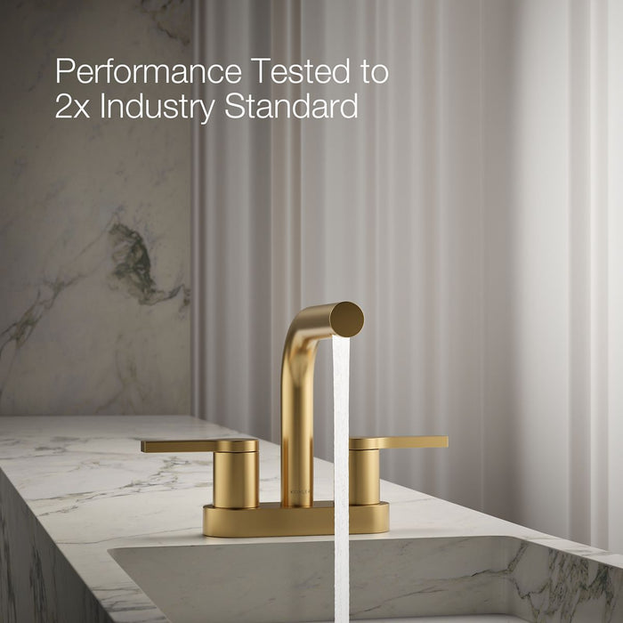 Kohler Elate Centerset bathroom sink faucet, 0.5 gpm