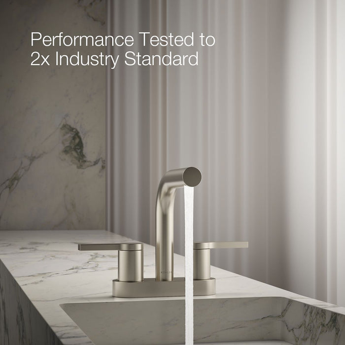 Kohler Elate Centerset bathroom sink faucet, 0.5 gpm