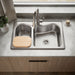 KOHLER K-3361-1 Staccato 33" top-mount double-bowl kitchen sink