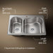 KOHLER K-3361-1 Staccato 33" top-mount double-bowl kitchen sink