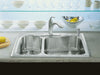 KOHLER K-3361-1 Staccato 33" top-mount double-bowl kitchen sink
