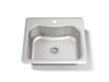 Kohler Staccato 25" top-mount single-bowl kitchen sink