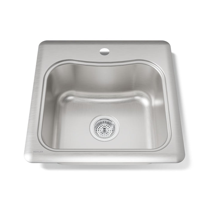 Kohler Staccato 20" top-mount single-bowl bar sink