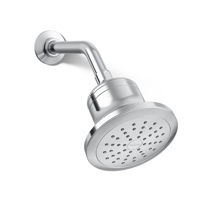 KOHLER K-33631-Y Cinq Round single-function filtered showerhead, 2.5 gpm