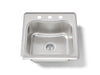 KOHLER K-3363-3 Staccato 20" top-mount single-bowl bar sink, stainless steel