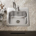 KOHLER K-3363-1 Staccato 20" top-mount single-bowl bar sink