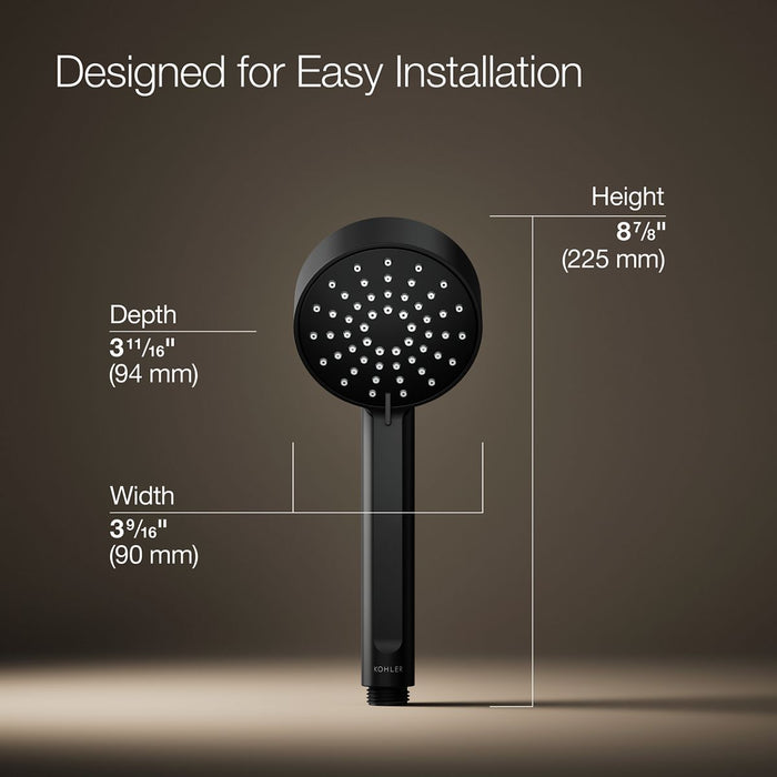 KOHLER K-33640-Y Elate Three-function handshower, 2.5 gpm