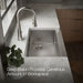 Kohler Strive 32-1/2" undermount single-bowl farmhouse workstation kitchen sink