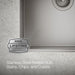 Kohler Strive Smart Divide 32" undermount double-bowl workstation kitchen sink