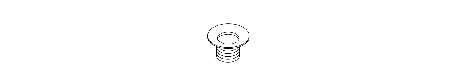 KOHLER K-33681-CP Body, Strainer