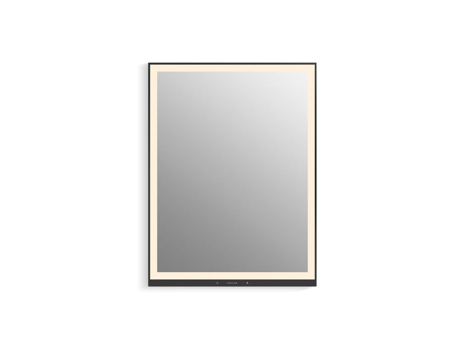 KOHLER K-33690-L Collage 24" x 32" lighted framed medicine cabinet, left-hinged