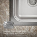 KOHLER K-3369-4 Staccato 33" top-mount double-bowl kitchen sink, stainless steel - view 3