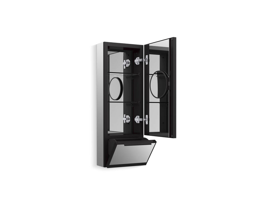 Kohler Collage 12" x 32" framed medicine cabinet, right-hinged