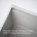 Kohler Billings 32-1/2" undermount single-bowl kitchen sink
