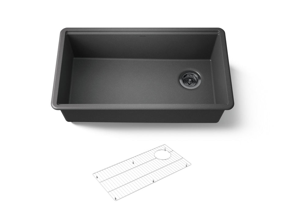 KOHLER K-33710 Billings 32-1/2" undermount single-bowl kitchen sink