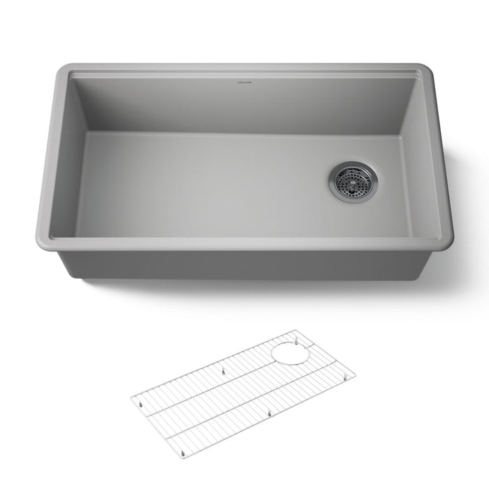 KOHLER K-33710 Billings 32-1/2" undermount single-bowl kitchen sink