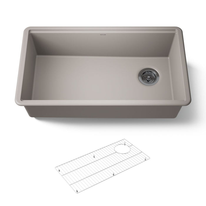 KOHLER K-33710 Billings 32-1/2" undermount single-bowl kitchen sink