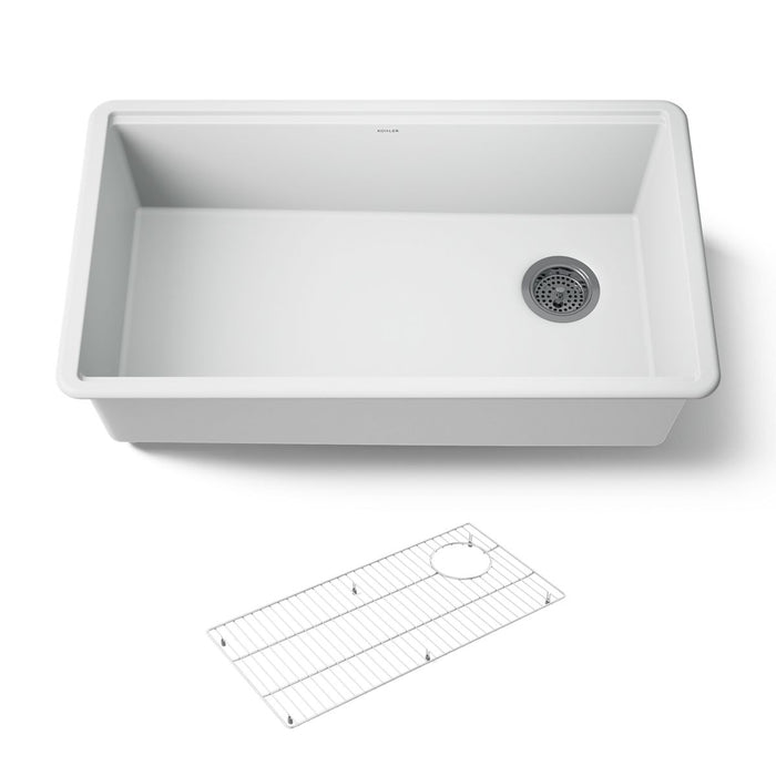 KOHLER K-33710 Billings 32-1/2" undermount single-bowl kitchen sink