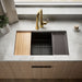 Kohler Billings 32-1/2" undermount single-bowl workstation kitchen sink