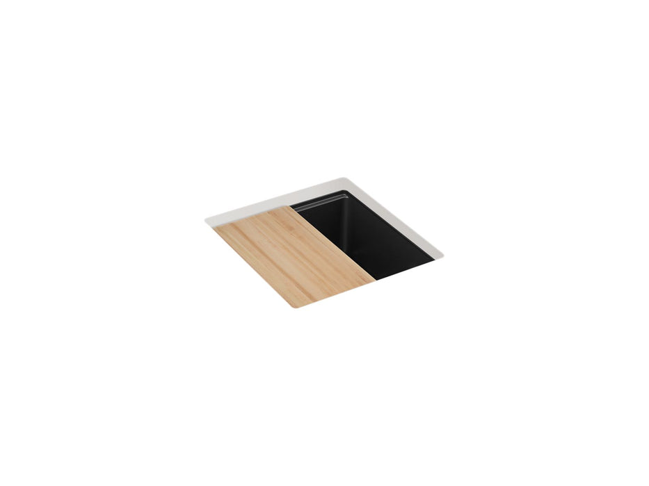 Kohler Billings 18" undermount bar sink with accessories