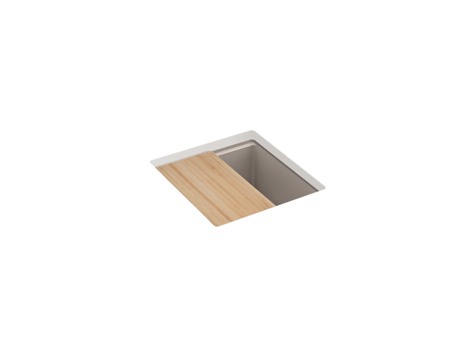 Kohler Billings 18" undermount bar sink with accessories