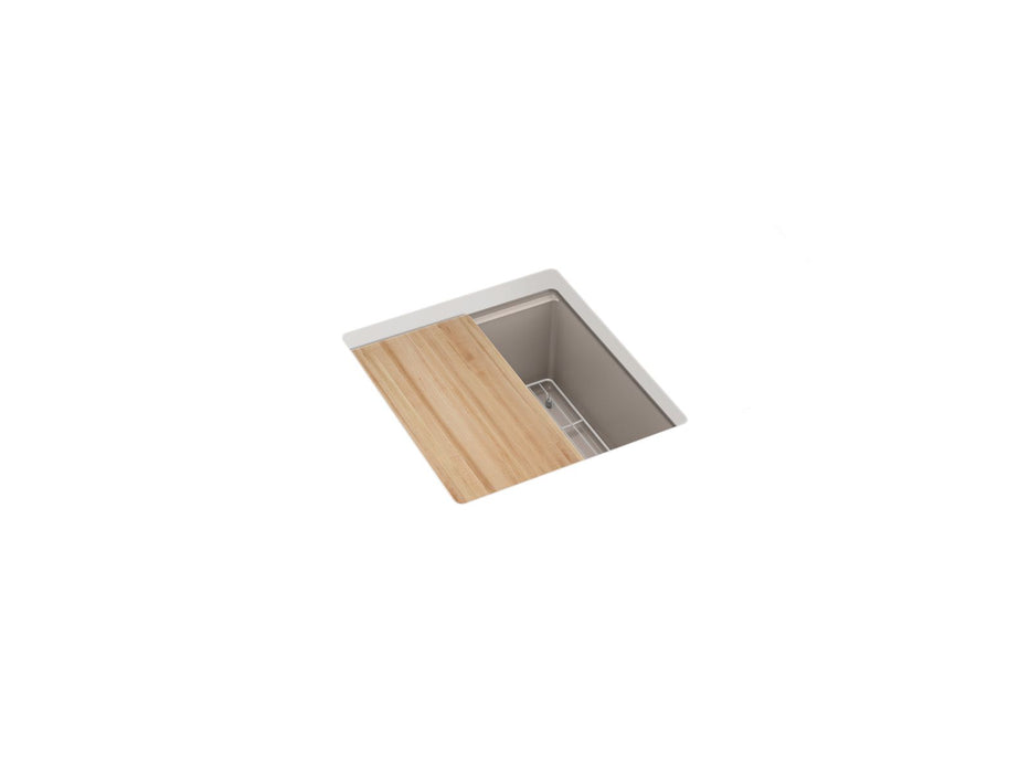 Kohler Billings 18" undermount bar sink with accessories