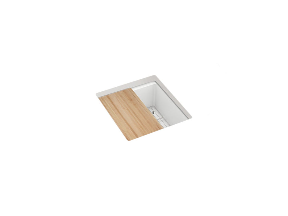 Kohler Billings 18" undermount bar sink with accessories