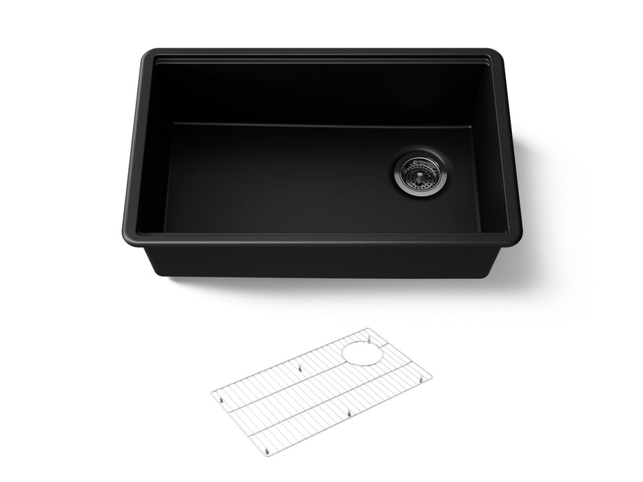 KOHLER K-33712 Billings 29" undermount single-bowl kitchen sink