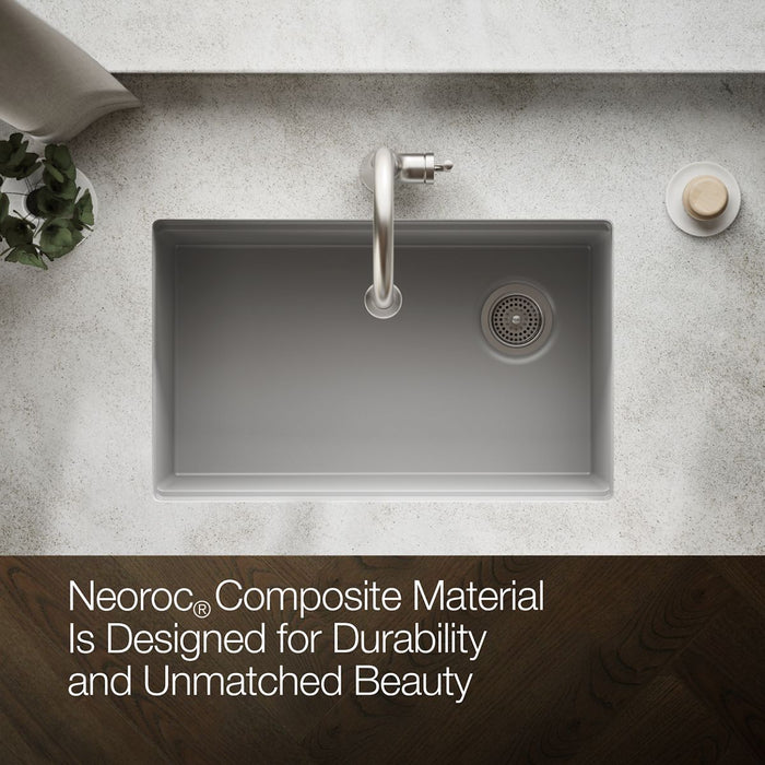KOHLER K-33712 Billings 29" undermount single-bowl kitchen sink