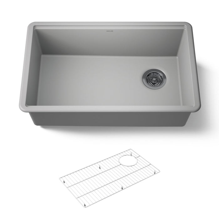 KOHLER K-33712 Billings 29" undermount single-bowl kitchen sink
